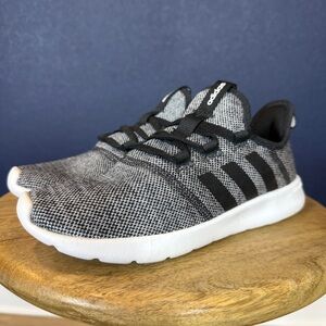 Adidas NWT Cloudfoam Pure 2.0 Black and Gray Athletic Running Shoes | Size 6.5